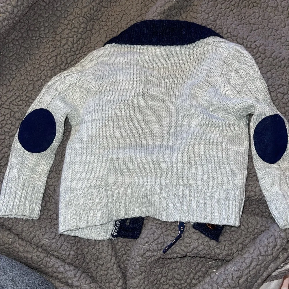 Baby boy  12 months sweater with bow tie